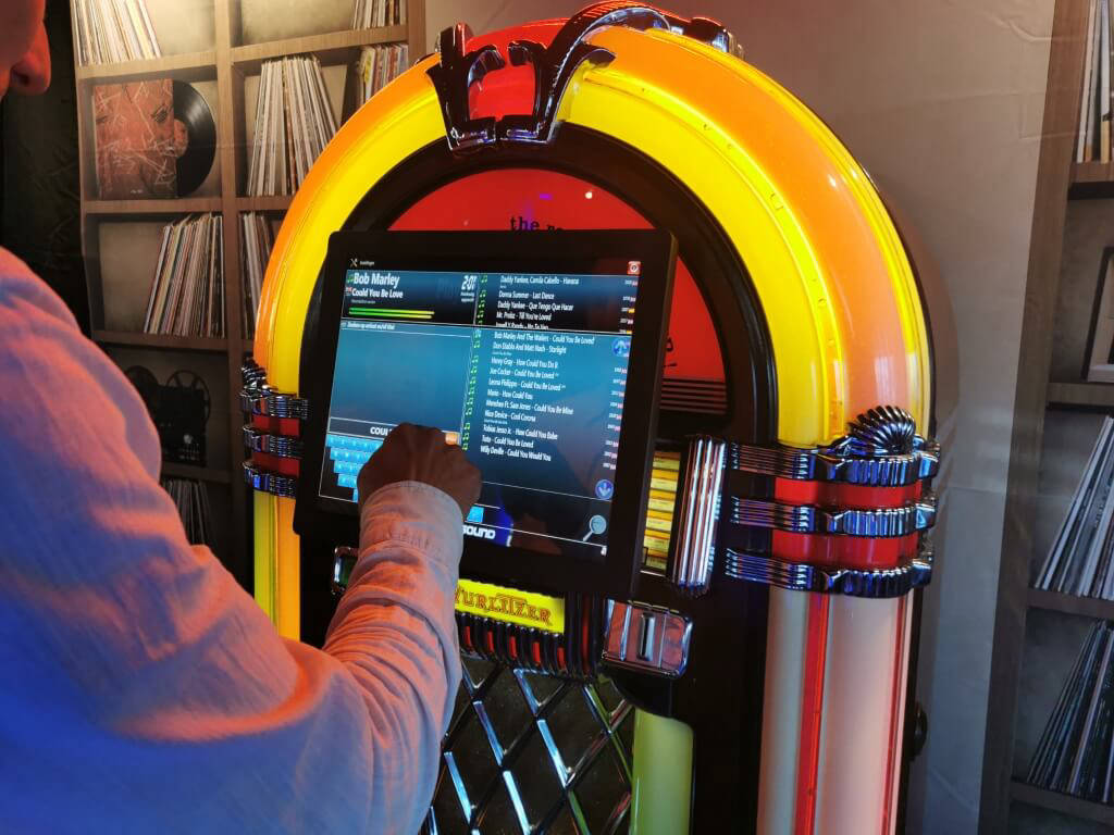 klassieke Wurlitzer jukebox 